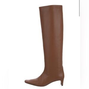 STAUD Brown Over the Knee Boots